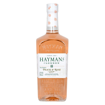 Hayman's Peach & Rose Cup - 0,7 Liter - Vol 25% - Summer Cup auf Gin Basis Summer Cup Trinkabenteuer 