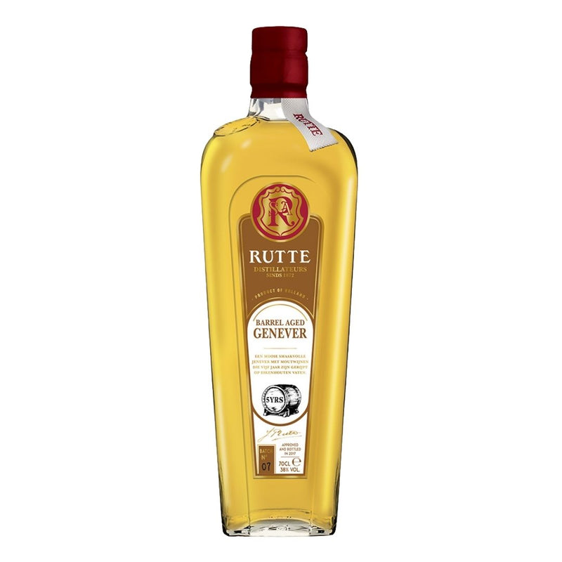 Rutte Barrel Aged Genever 0,7L (38% Vol.) Gin Trinkabenteuer 