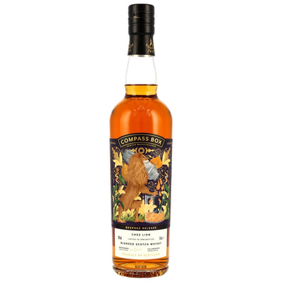 "CHEZ LION" Compass Box, Blended Scotch Whisky - 0,7 Liter Flasche - 46% Vol. - Whisk(e)y Trinkabenteuer 