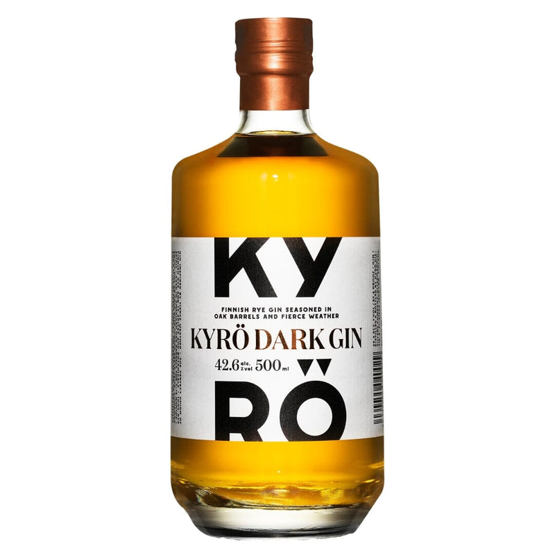 Kyrö Dark Gin - 0,5 Liter - Vol 42,6% - Finnischer Rye Gin Gin Trinkabenteuer 