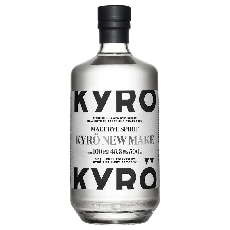 Kyrö New Make Rye Spirit - 0,5 Liter - Vol 46,3% - Finnischer Rye Gin Trinkabenteuer 