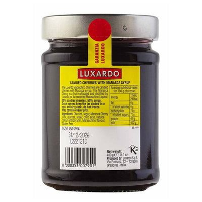 LUXARDO The Original Maraschino Cherries - 0,4 kg - 0% Vol Trinkabenteuer GmbH 
