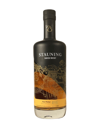STAUNING Floor malted Rye Whisky , Batch 1-2020 Whisk(e)y Trinkabenteuer 